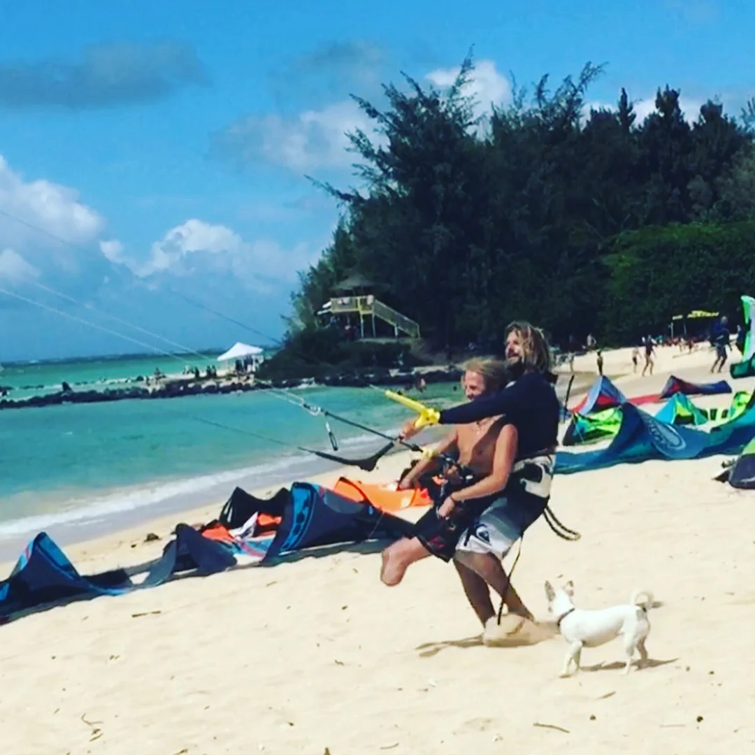 Adaptive needs kiting and surfing on Maui is taking off!