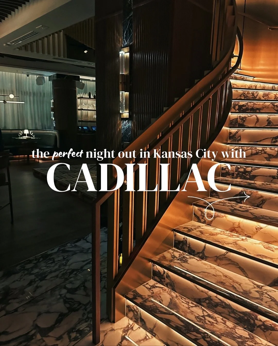 This might be the best night I&rsquo;ve ever had in Kansas City - huge thanks to @Cadillac for hosting us for a night we&rsquo;ll never forget! ✨ #ad

The evening started when our driver, Eva, picked us up right at our doorstep in the VISTIQ. Spaciou