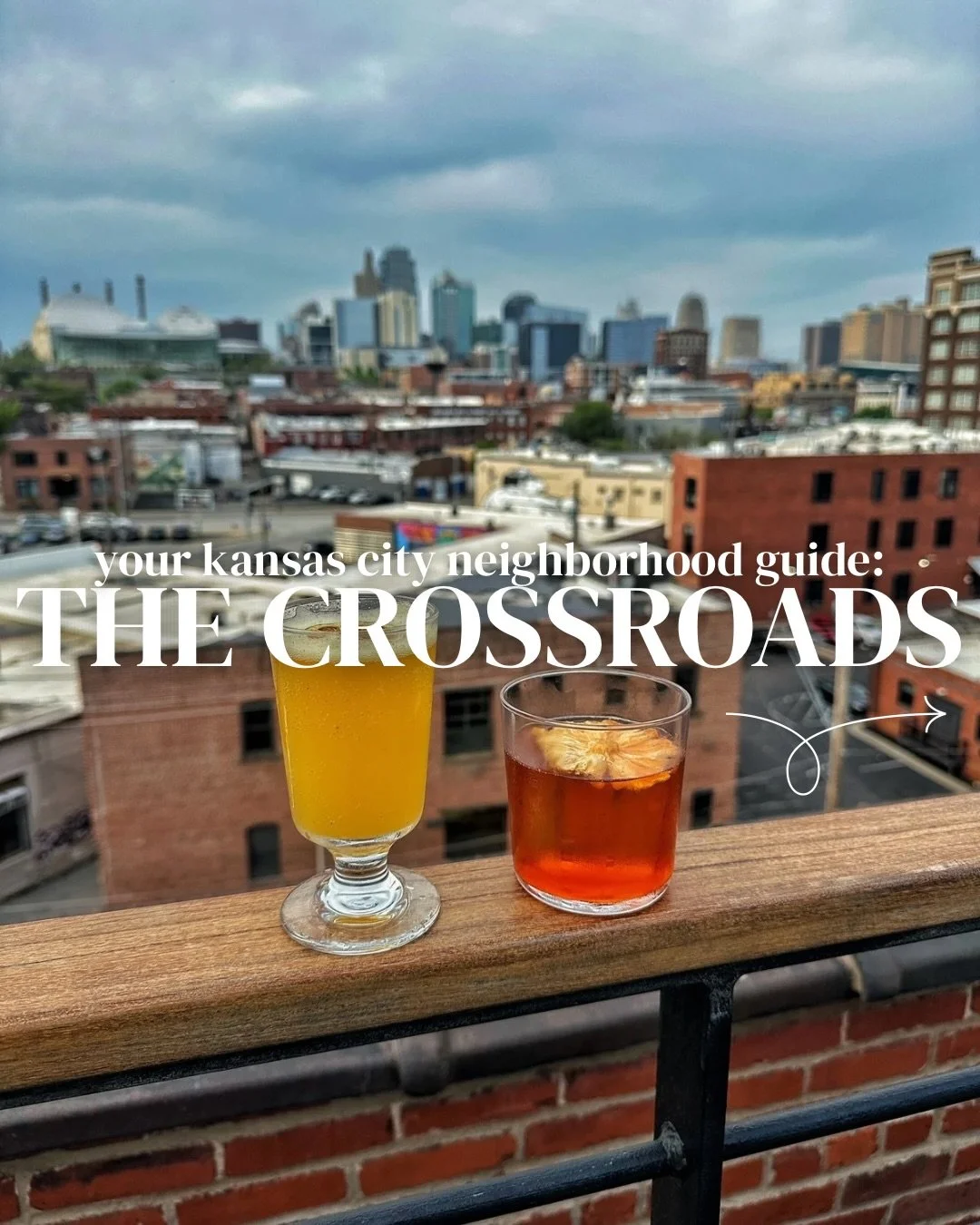 This is your loKCal guide to the crossroads arts district:

🛍️ @dogoodkc - shop secondhand (including luxury resale!) clothes and support a good cause while you&rsquo;re at it
🥃 @toms_town - a KC classic. gorgeous space and great cocktails. stay fo
