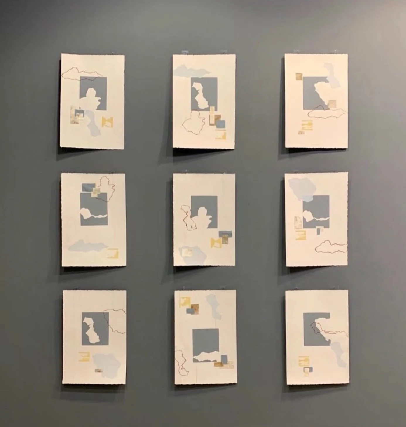 Returning

to 

Surface 

to 

Reimagine

To face the (un)belonging

And yet knowing 

Knowing

The memory 

of h o m e

Image from 2021 exhibition @ellenbrookarts 
All that Remains
5 June &ndash; 4 July 2021. Curated by Robyn Bernadt, featured new w