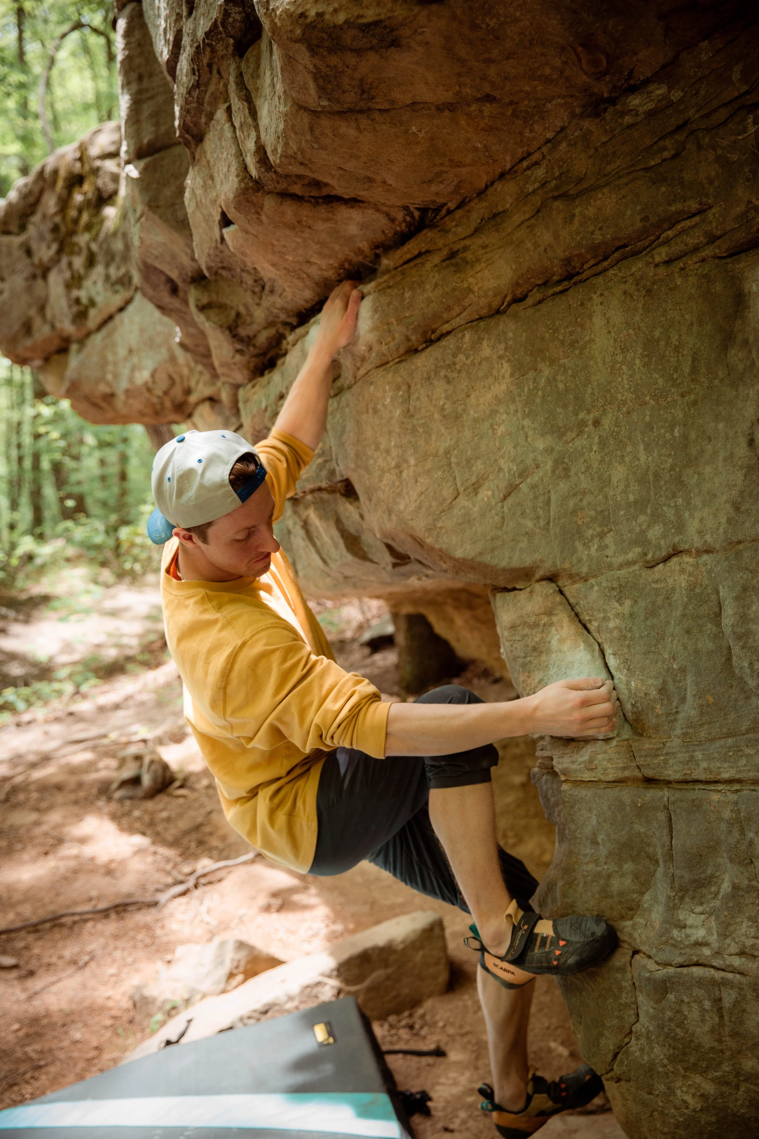  Tristan Bouldering Rock Climbing Kentucky 