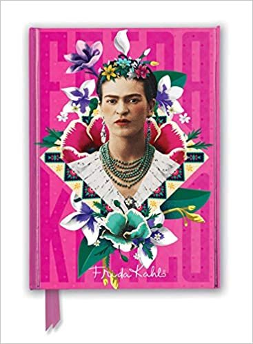Flame Tree Notebooks, Frida Kahlo Pink Foiled Journal/Notebook 
