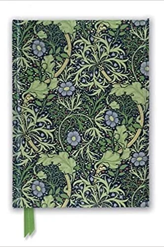 Flame Tree Notebooks, William Morris: Seaweed Wallpaper Design Foiled Journal/Notebook