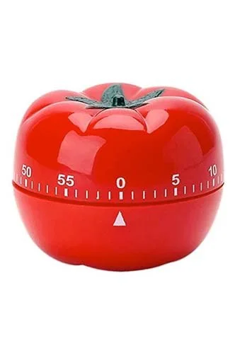 Classic Red Pomodoro Timer, 60 minutes