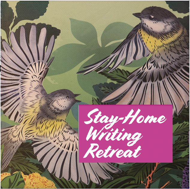 An image by Helen Sword for her Stay-Home writing retreat.