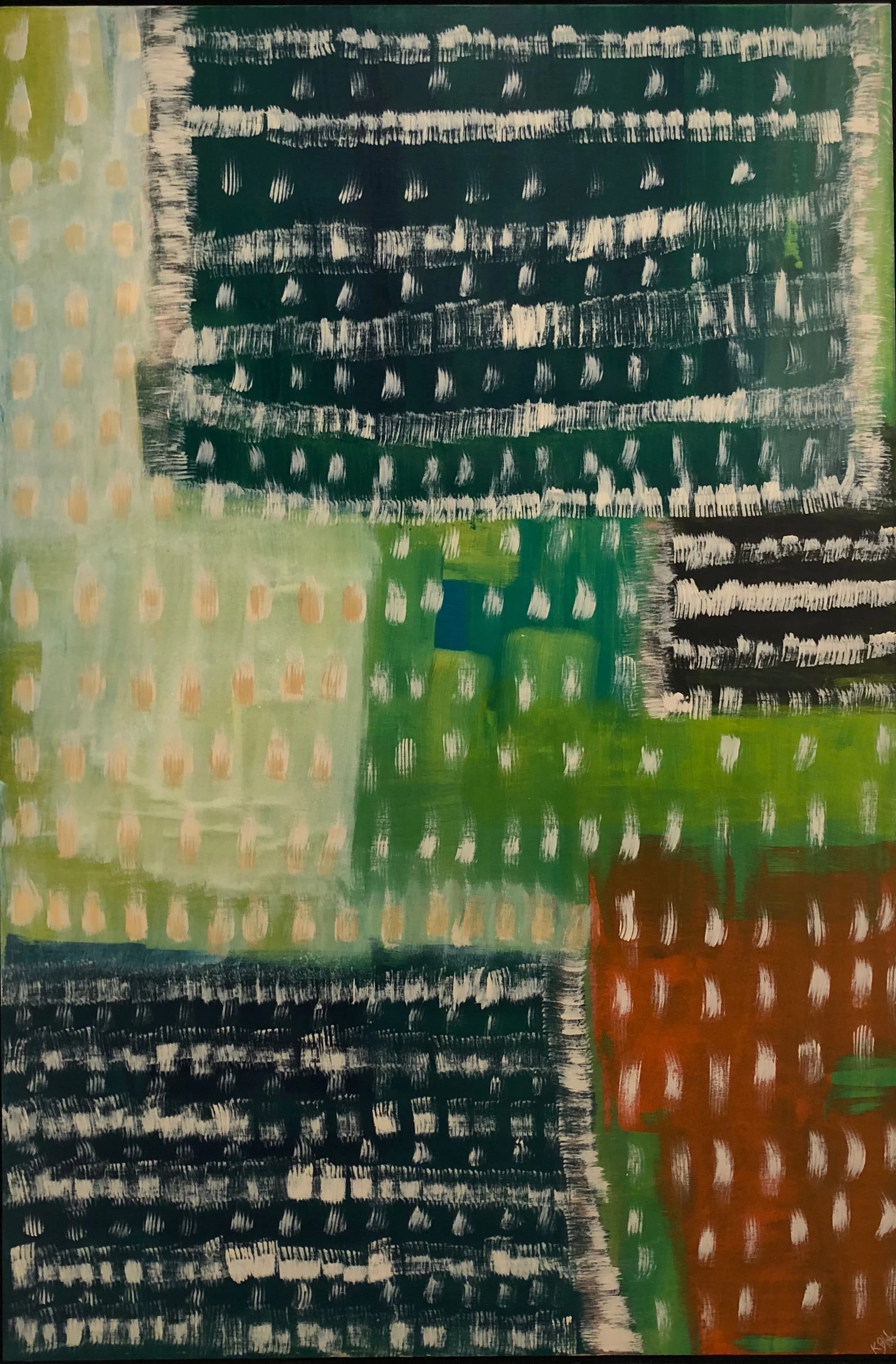 Aerial View of Farm Fields