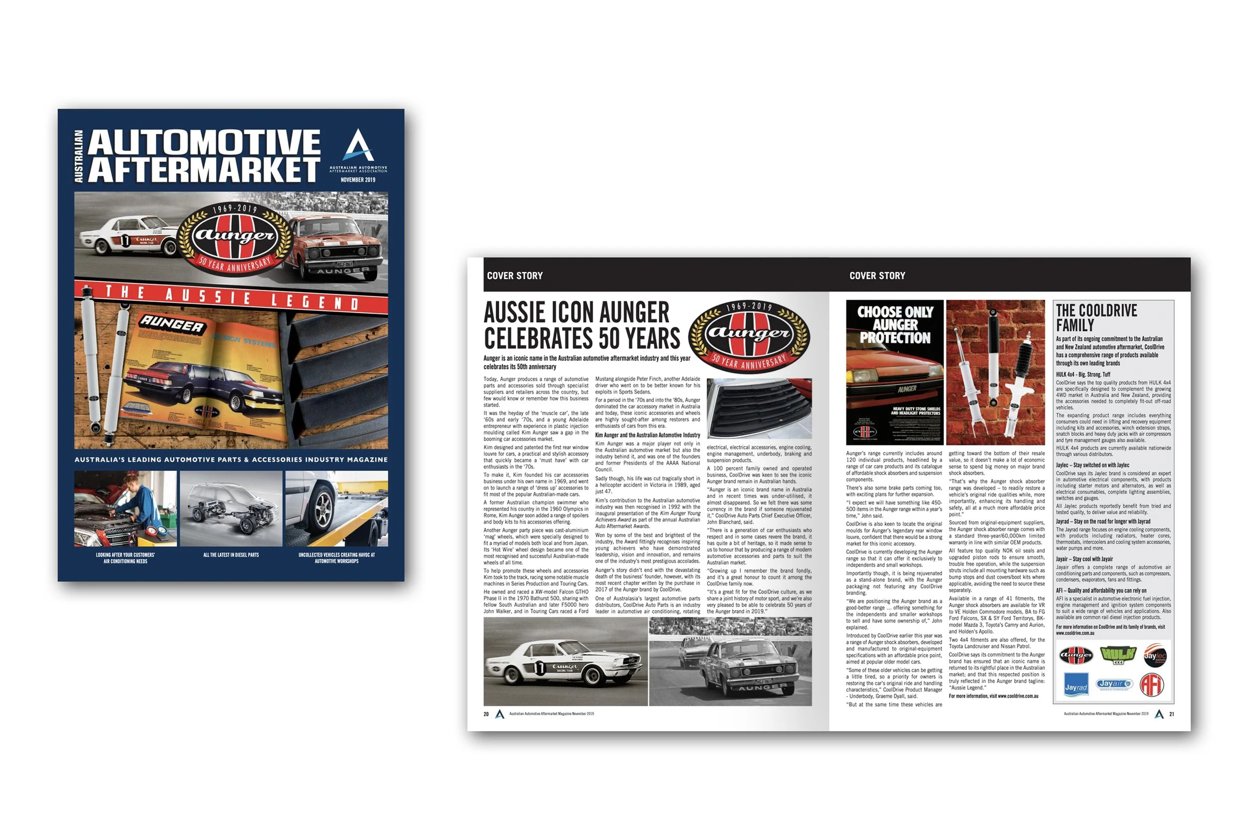 Celebration of 50 Years of Aunger Brand