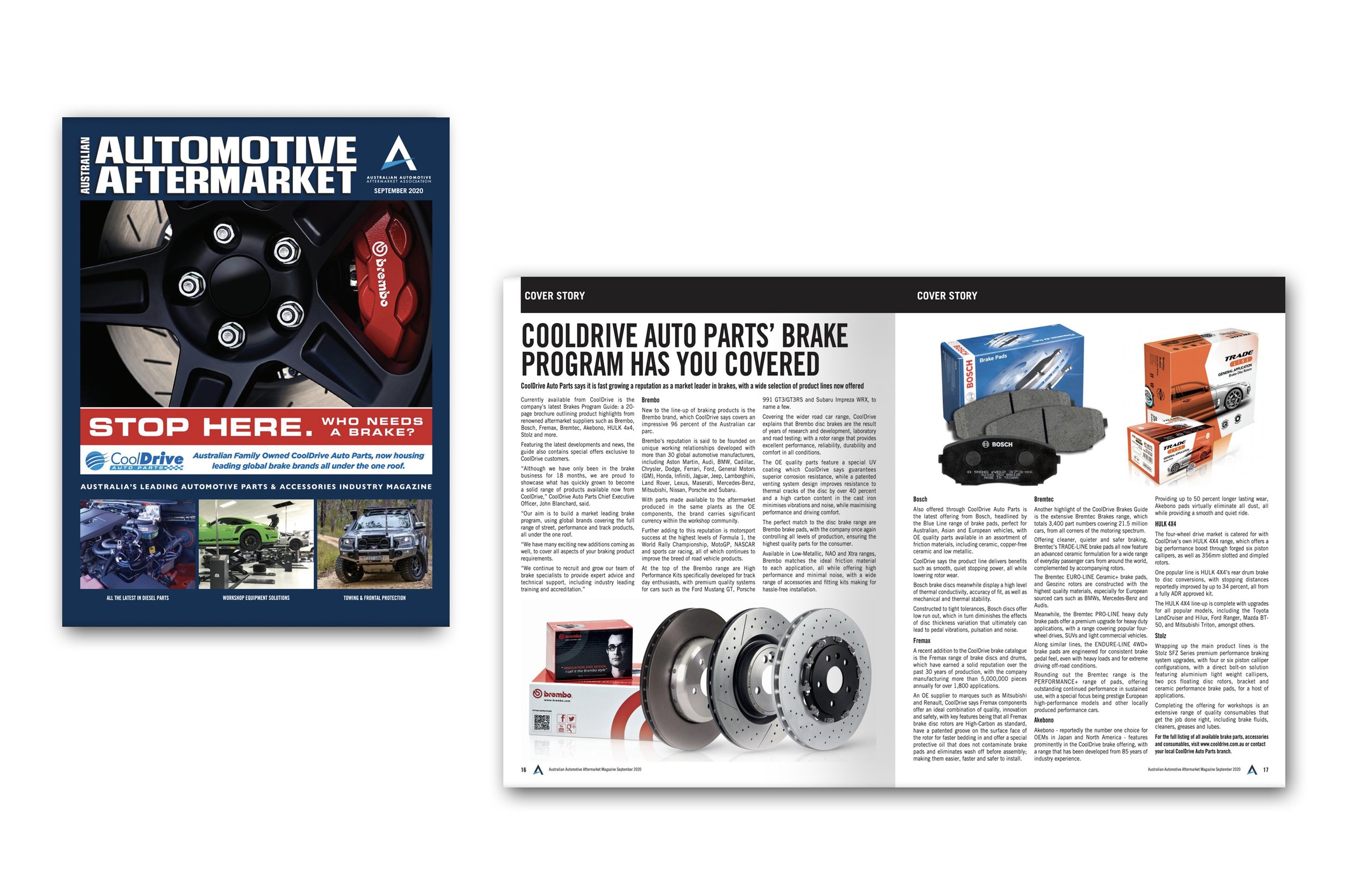 Introduction of Brake Range to CoolDrive