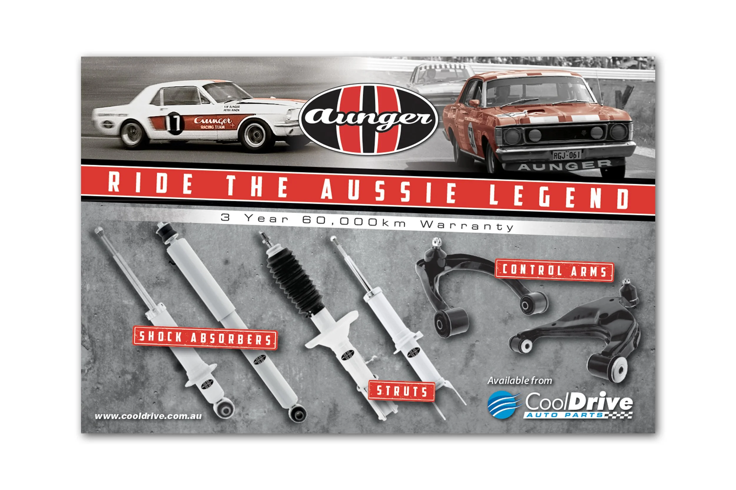 Aunger Shock Absorbers & Control Arms