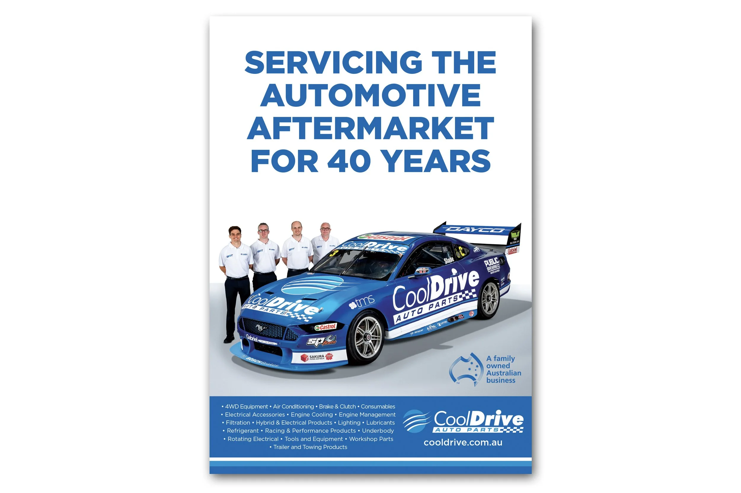 CoolDrive Auto Parts Full Page Ad