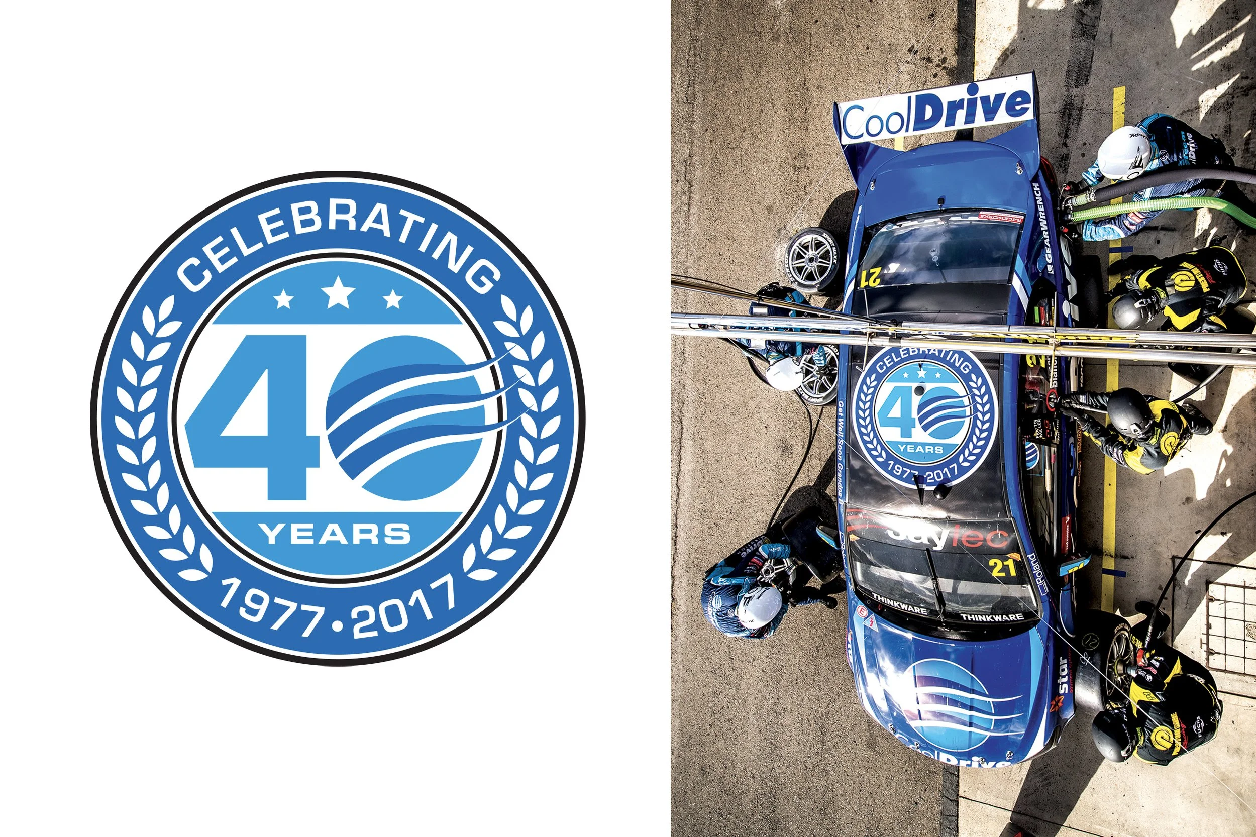 40 Year Anniversary Logo