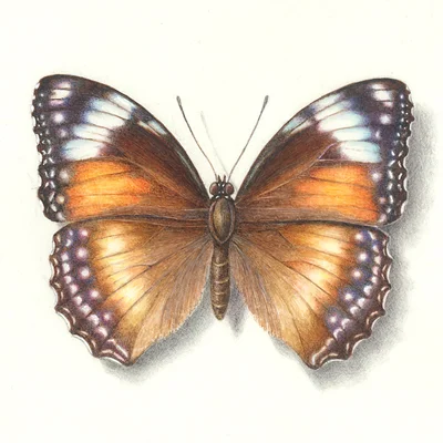 Female Eggfly Butterfly