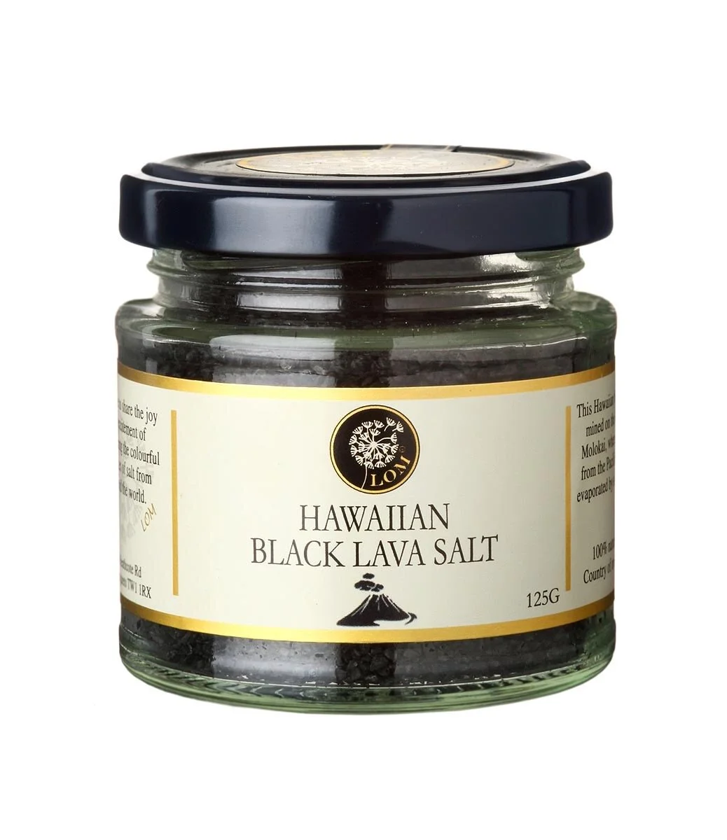 Hawaiian Black Lava Salt