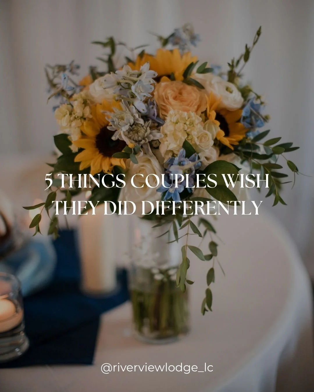 Couples tell us this all the time:
1. Invited fewer people
2. Spent more time with guests
3. Slowed down the timeline
4. Worried less about trends
5. Enjoyed the moment
Save this if you&rsquo;re planning a wedding 💛