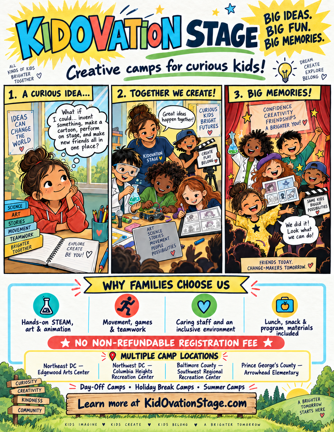 KidOvation Camp Comics