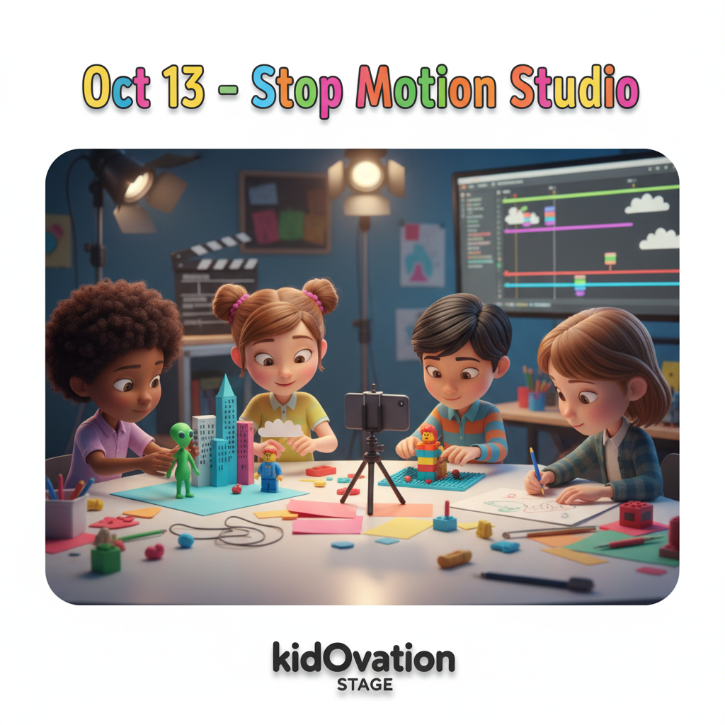 Oct 13-Stop Motion Studio( SOLD OUT)