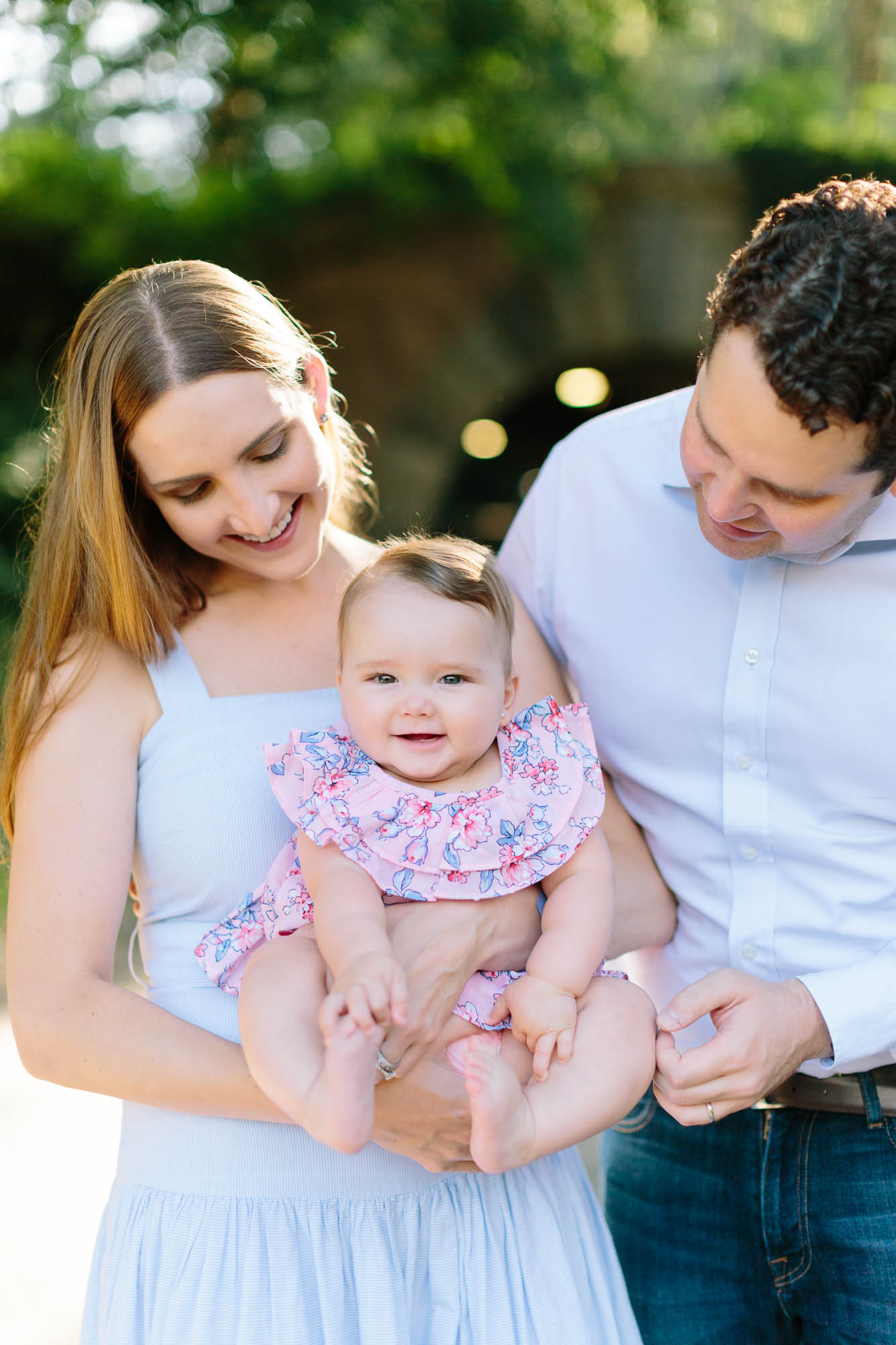 Morillos family in Central Park pictured by top NYC family photographer, Jacqueline Clair