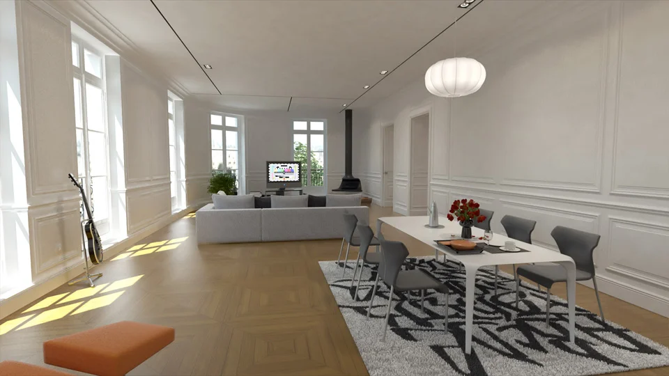 French apartment for Rug 360