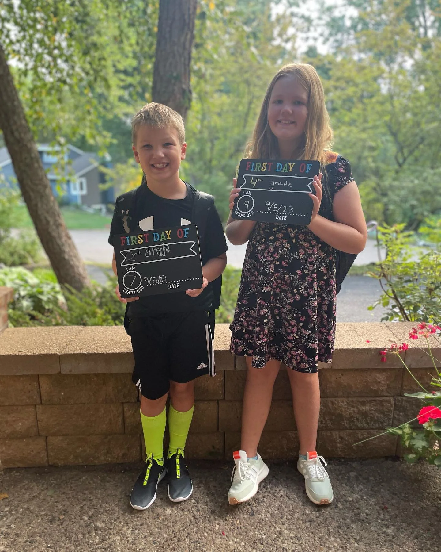 Double trouble back to school ❤️