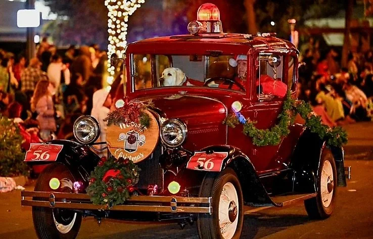 Charter Oak Model A Club celebrated the start of the Christmas season at the 79th Annual Candy Cane Lane Parade in Downtown Visalia on Monday, December 1, 2025. This year&rsquo;s theme was A Classic