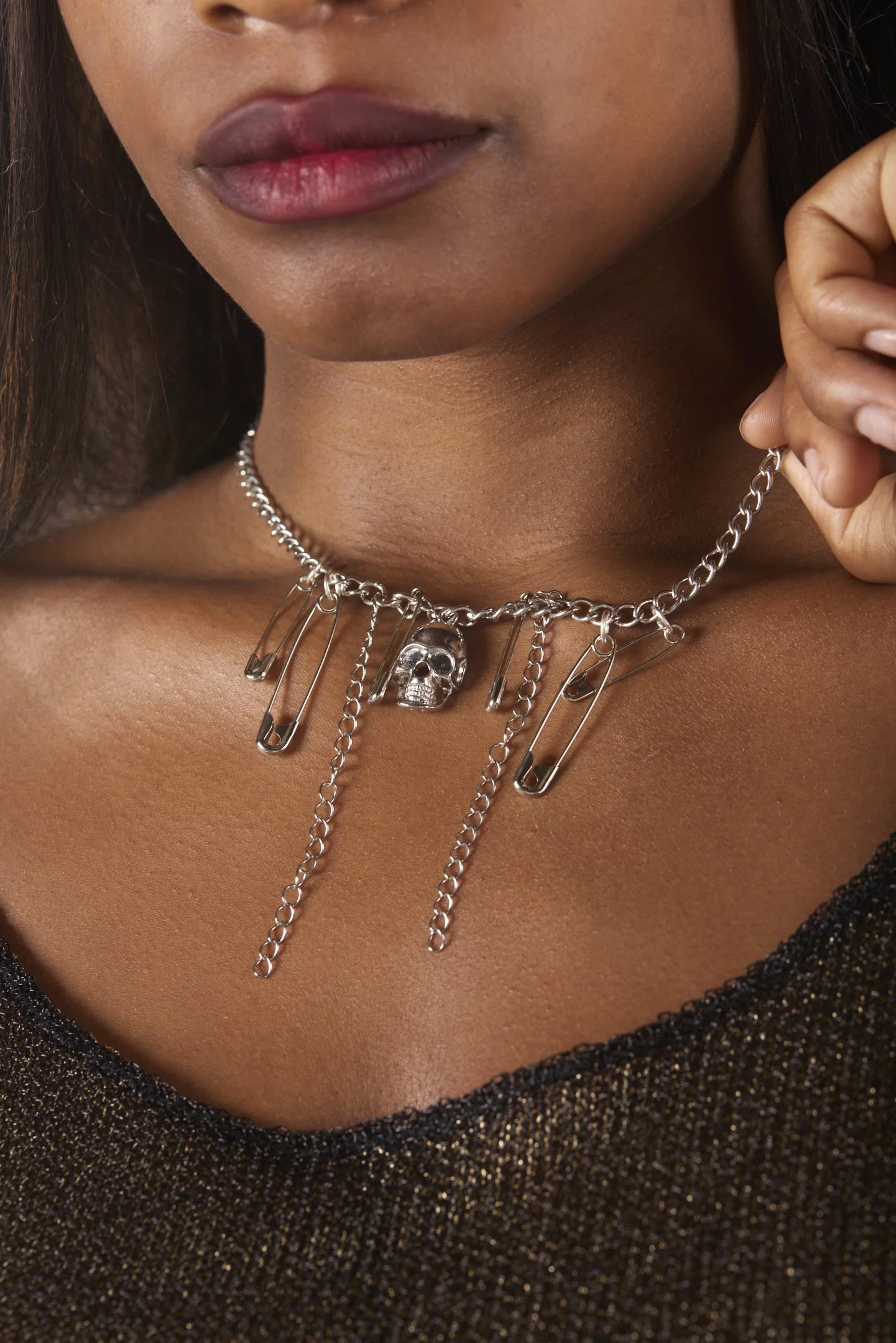 Skull and Chain Necklace