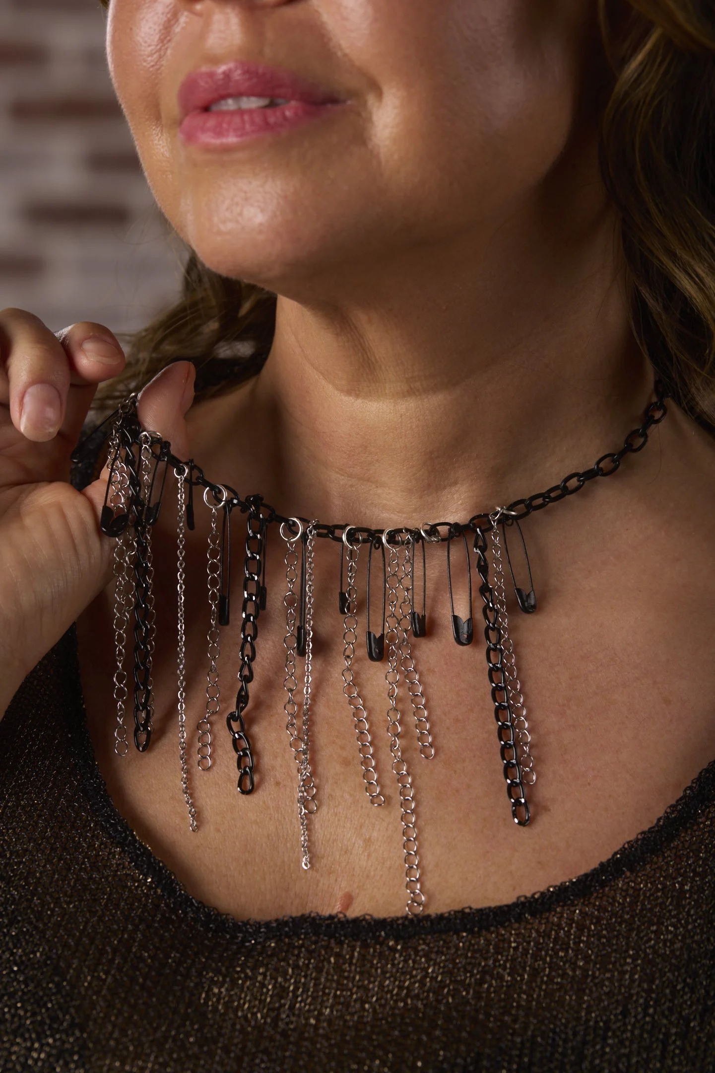 Distressed Chain Necklace