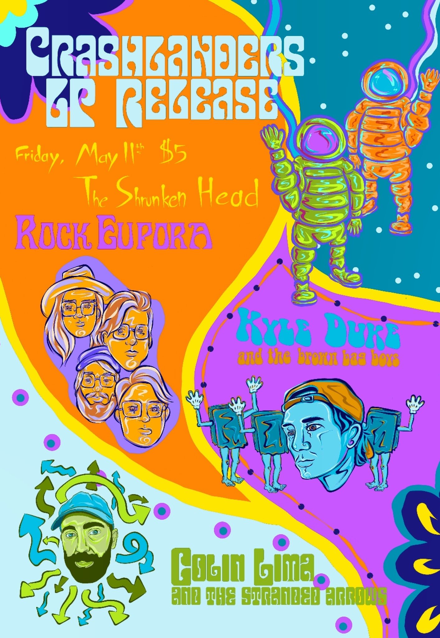Crashlanders Showbill - 2019