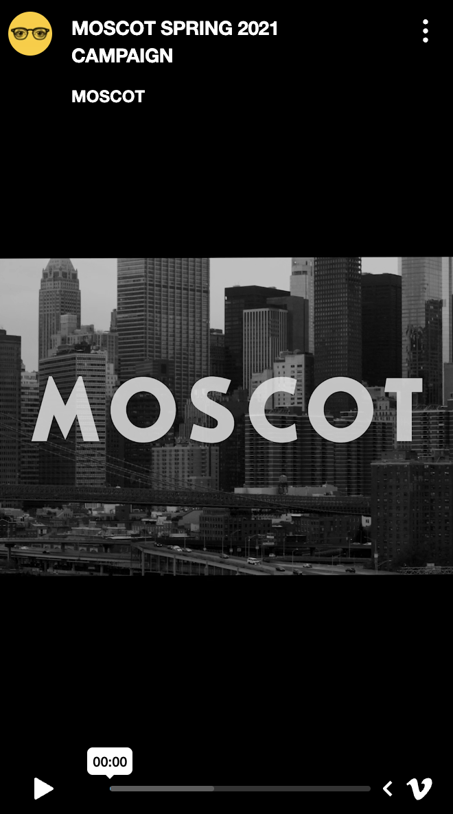 ▶ MOSCOT | Spring 2021 Campaign