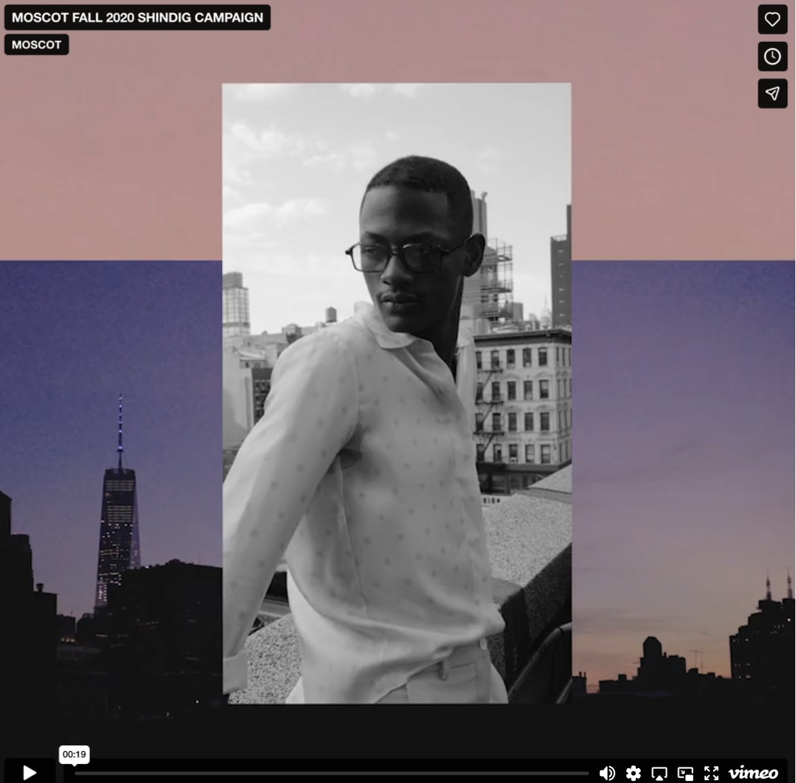 ▶ MOSCOT | FALL 2020 SHINDIG CAMPAIGN