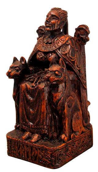 Seated Freya Statue Side.png