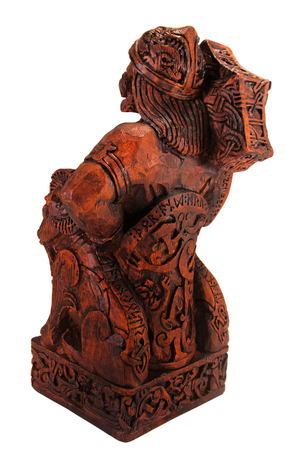 Seated Thor Statue Side.png