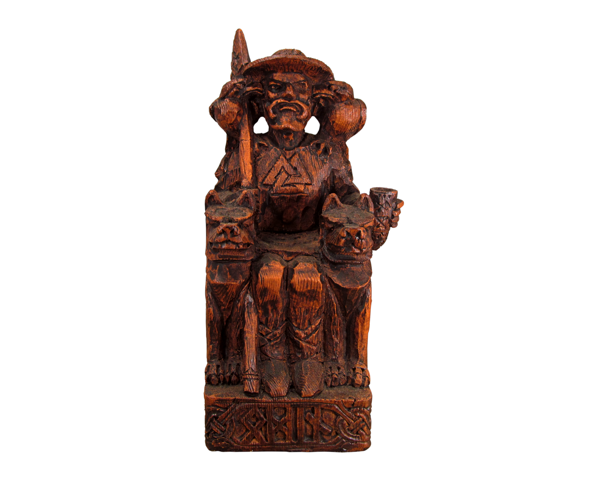 Seated Odin Statue