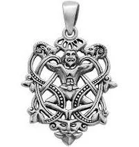 Cennunos Knot Pendant Sterling