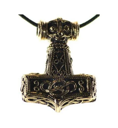 Thor's hammer (bronze)