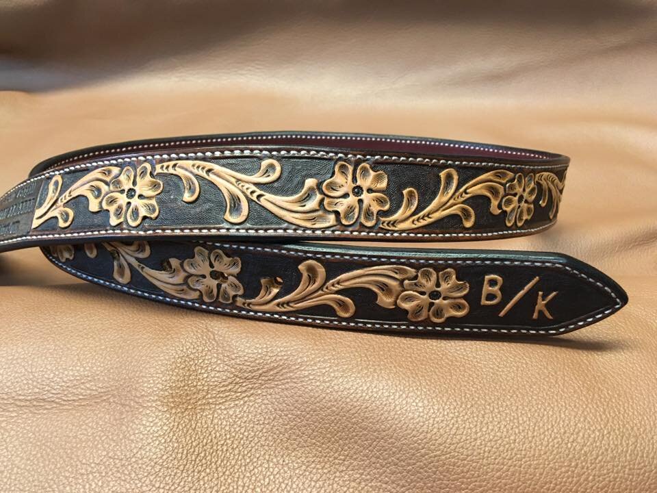 Custom Western Belt Cowboy Leather Belt Personalized Gifts For Mens X55