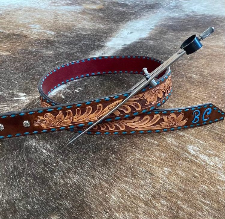 Custom Western Belt Cowboy Leather Belt Personalized Gifts For Mens X55