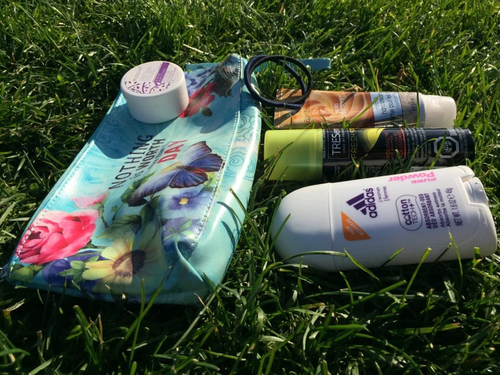 What's in my gym bag toiletries