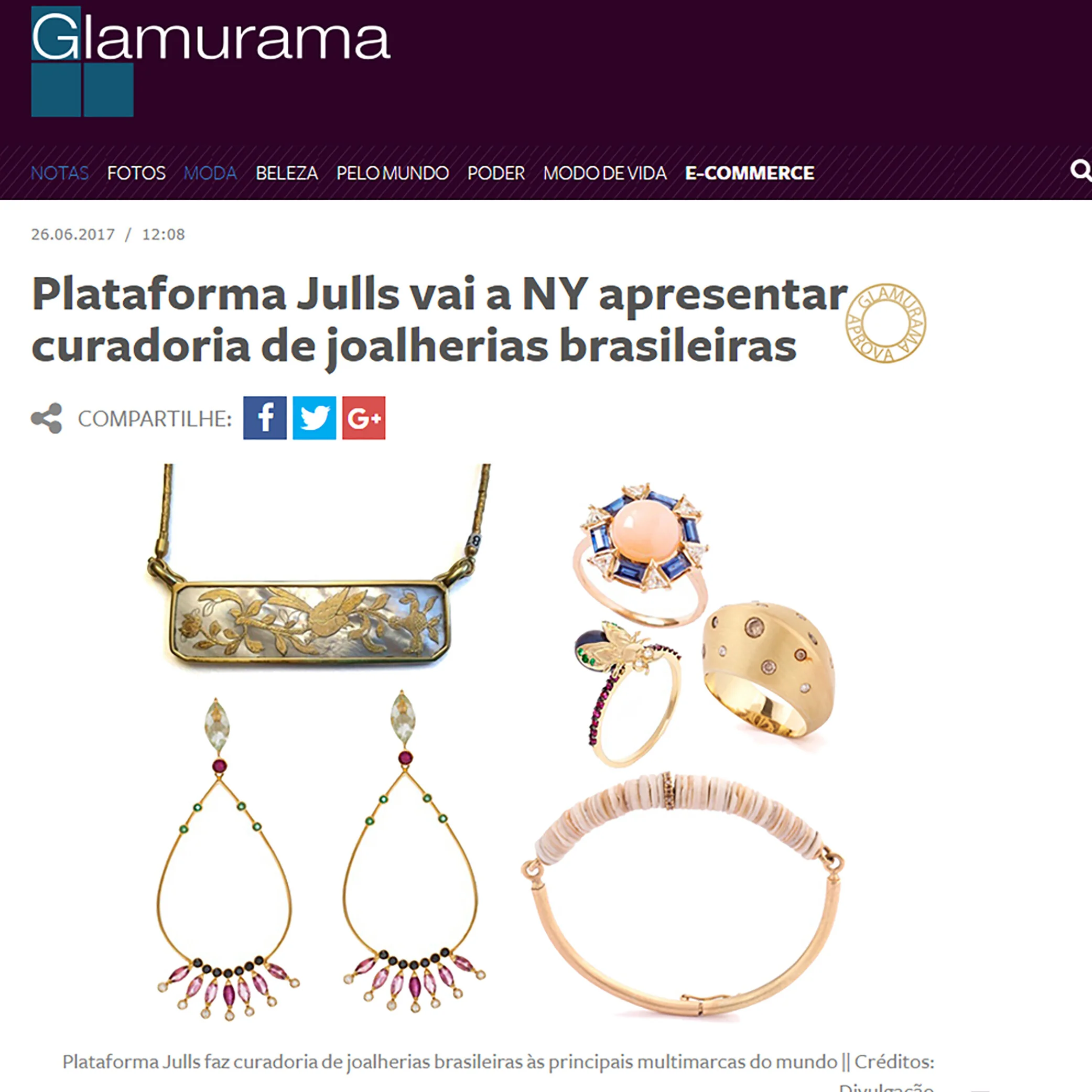 Glamurama, jun 2017