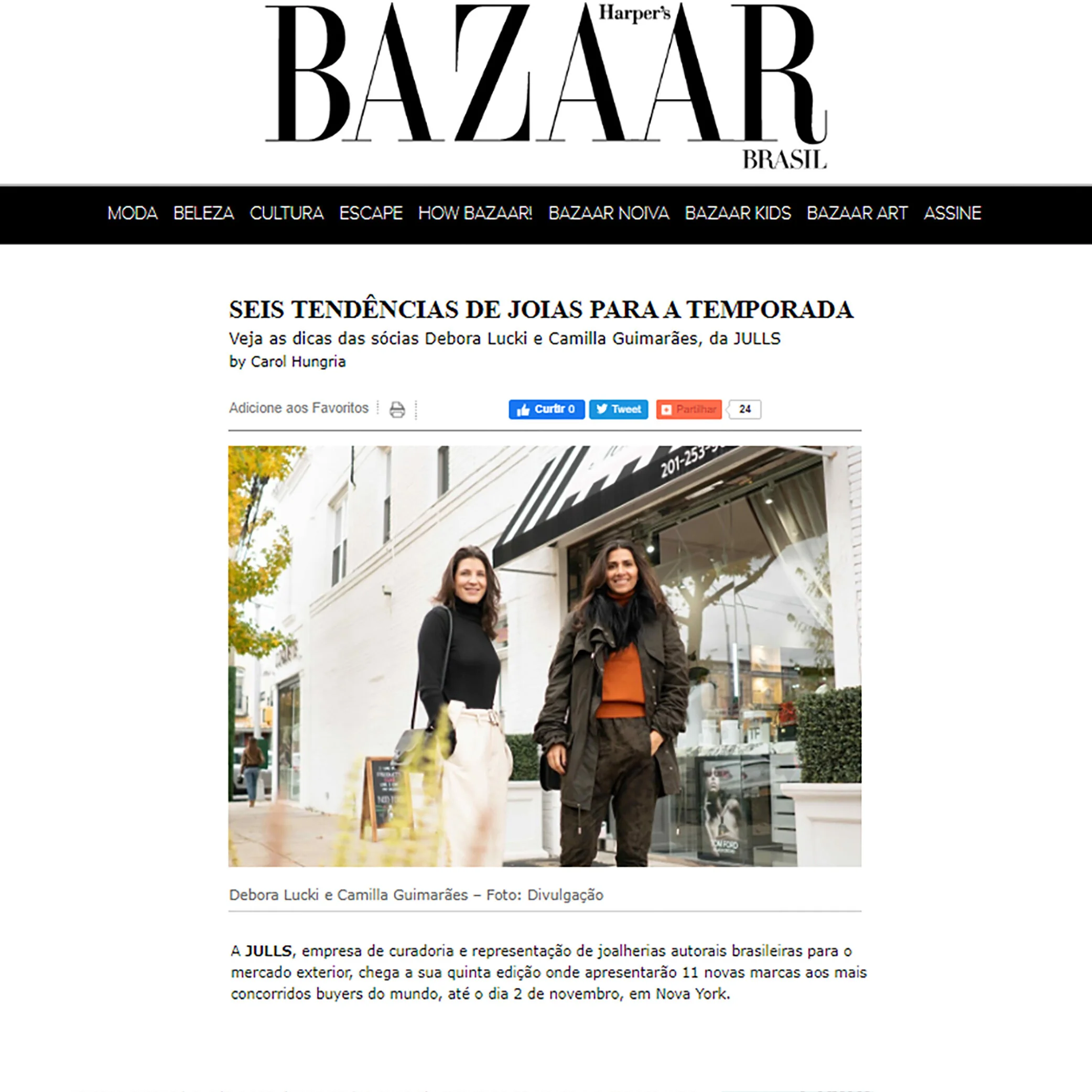 Harper's Bazaar, 2018