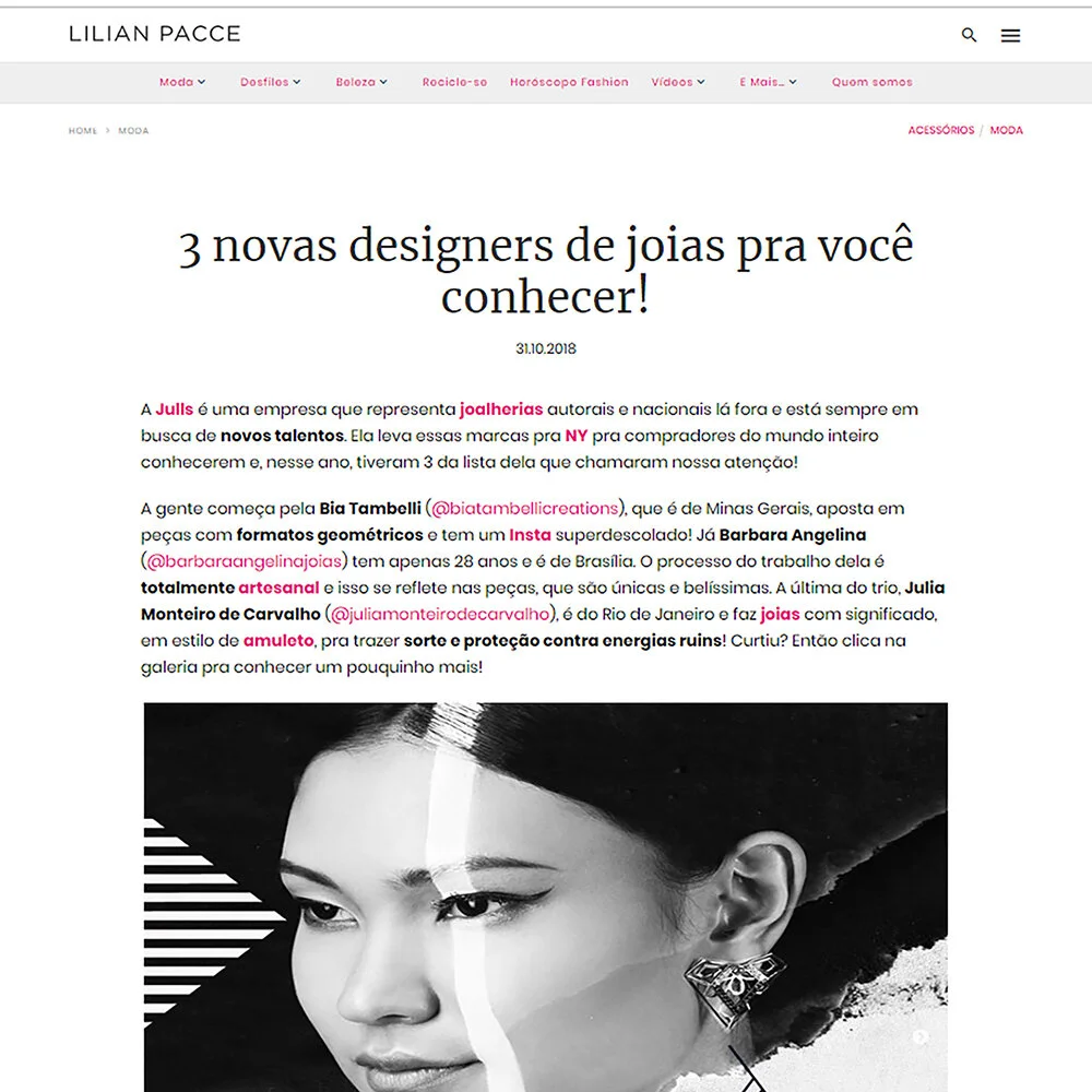 Lilian Pacce, oct 2018