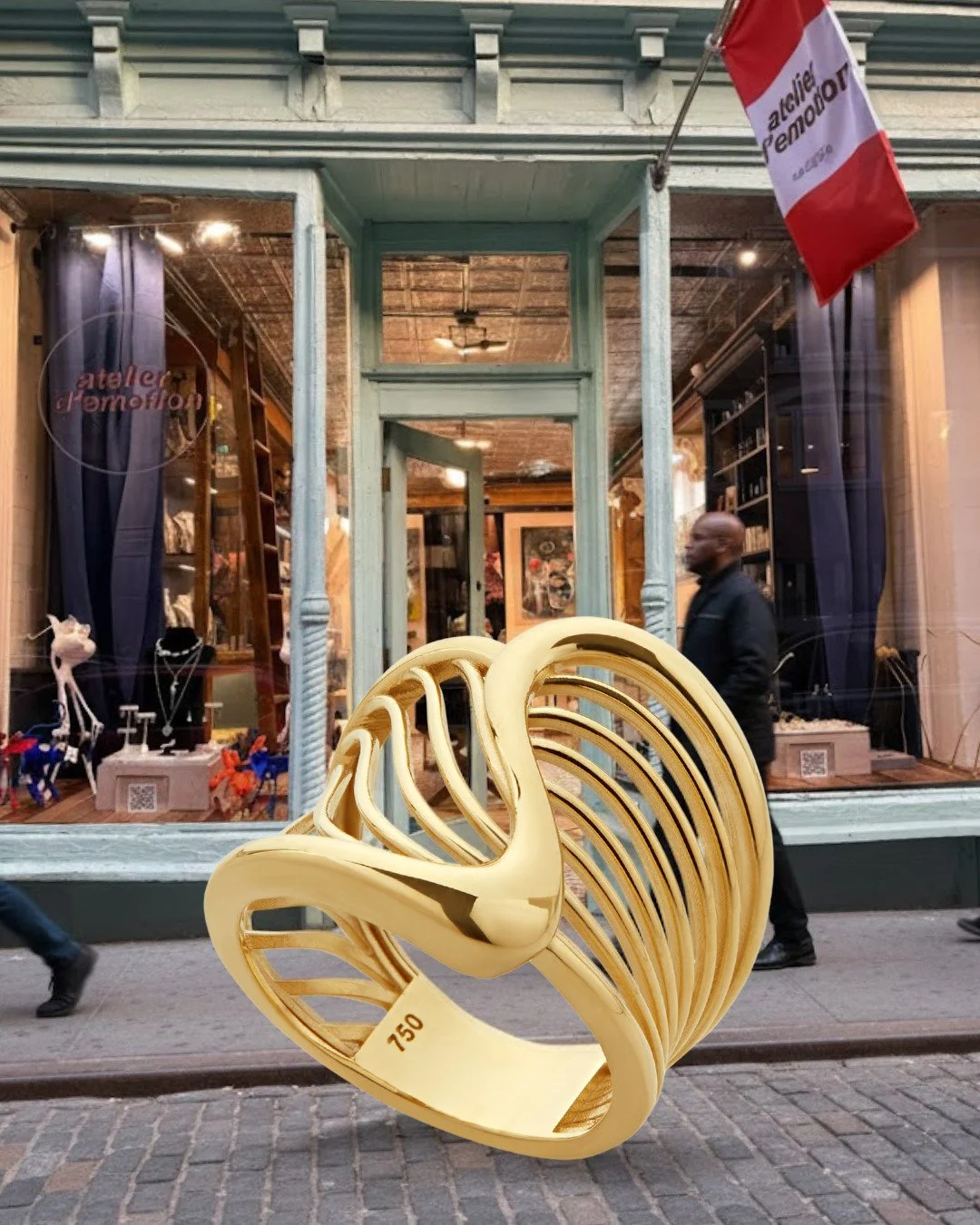 GAYA AT @atelierd_emotion IN NEW YORK

A Gaya Joyas (@gayajoyas) marca presen&ccedil;a no Atelier d&rsquo;Emotion (@atelierd_emotion), no Soho, Nova Iorque.

Criada em Lima no Peru, a marca homenageia a M&atilde;e Terra, fonte de vida, metais nobres 