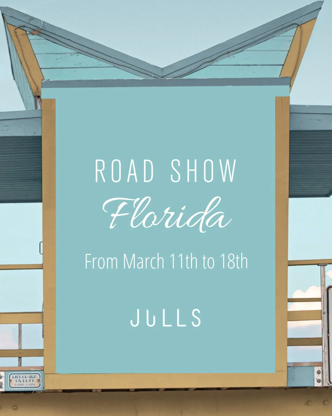 Coming Soon | Road Show Florida
11 a 18 de mar&ccedil;o

Fique por dentro e nos acompanhe para saber mais sobre a curadoria de joias autorais e designer que a JULLS selecionou exclusivamente para o Road Show na Florida! 

___

Coming Soon | Road Show
