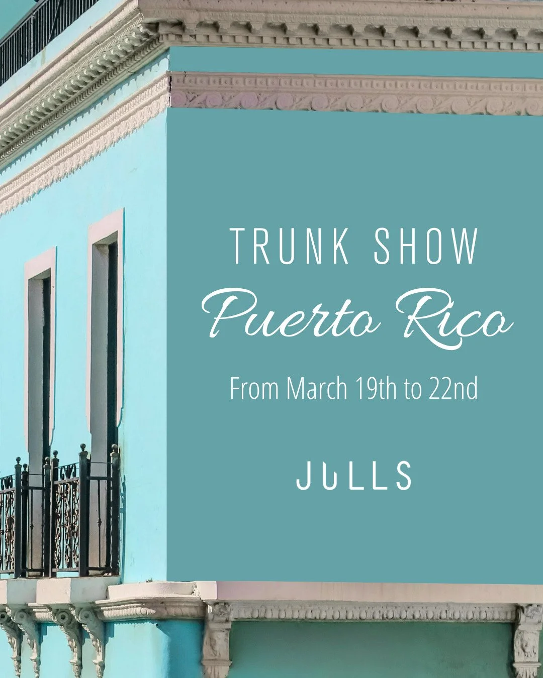Trunk Show Puerto Rico
20 e 21 de mar&ccedil;o

Acompanhe por aqui mais do Trunk Show que a JULLS realizar&aacute; em parceria com a @lidojewelers em San Juan, Porto Rico!
___

Trunk Show Puerto Rico
March 20th to 21st

Follow along for more from the