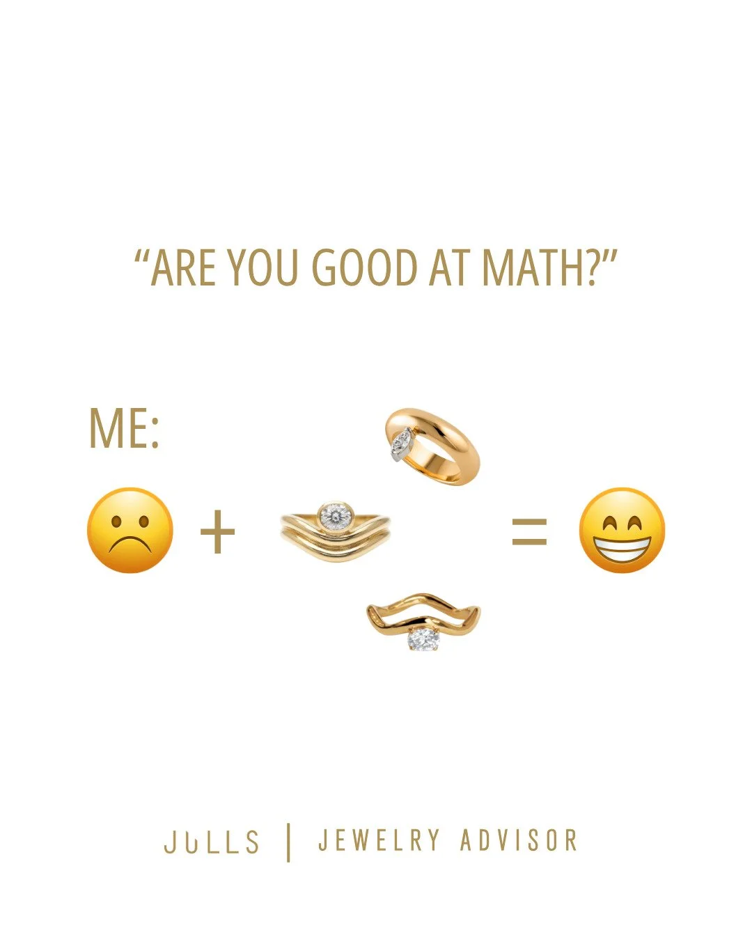 Our kind of math...
Nunca &eacute; demais para um stacking de an&eacute;is da @giovanabraitjewelry #CuratedByJULLS
Vers&aacute;teis, atemporais e chiques, est&atilde;o dispon&iacute;veis em nossa curadoria de joias autorais |compre agora via link na 