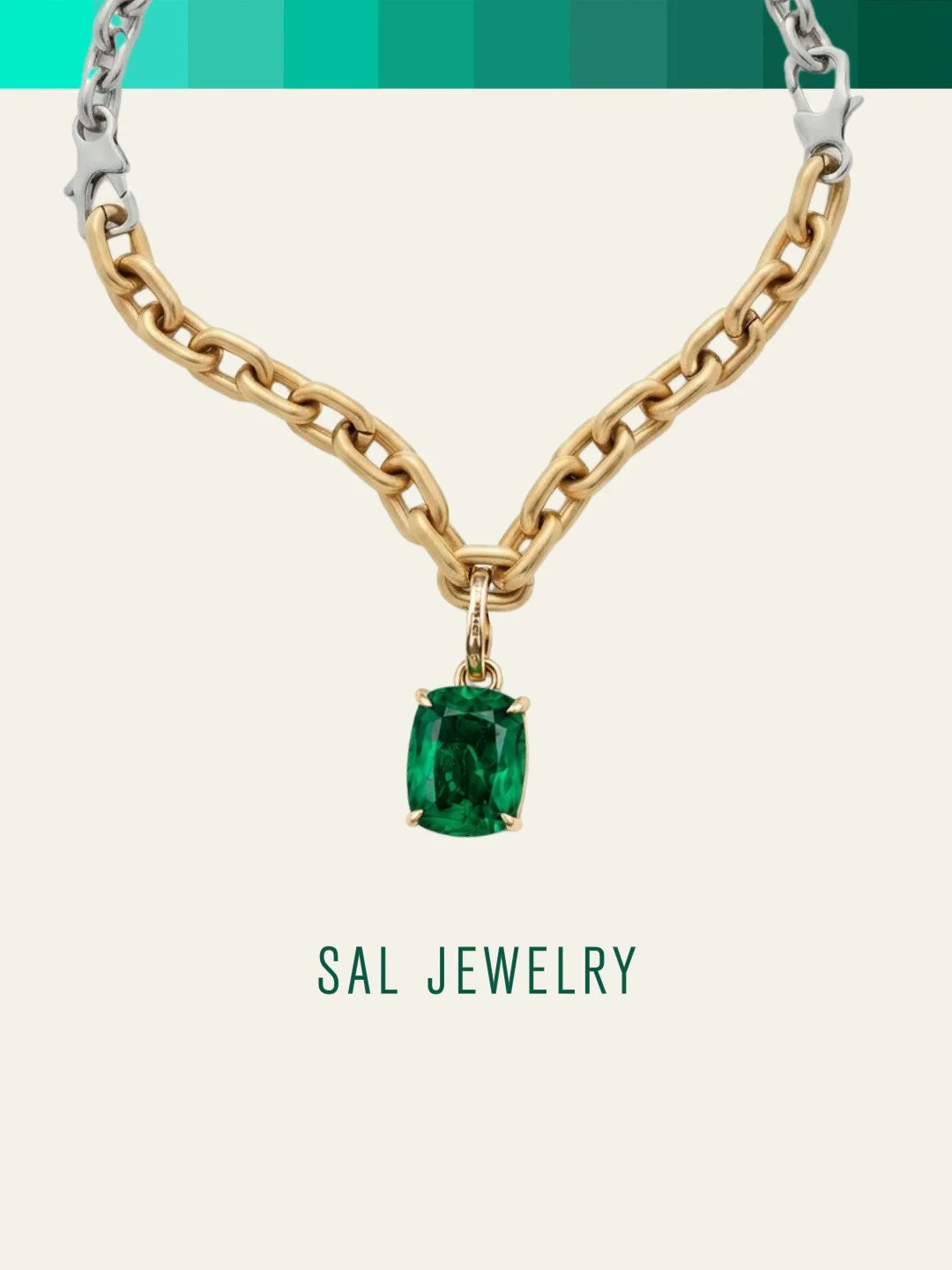UNFILTERED featuring @saljewelry.studio
SAL Jewelry combines contemporary design, technical precision, and artisanal excellence.
In UNFILTERED, its jewelry #CuratedByJULLS reveals the full sophistication of Brazilian emeralds with the quality and exc
