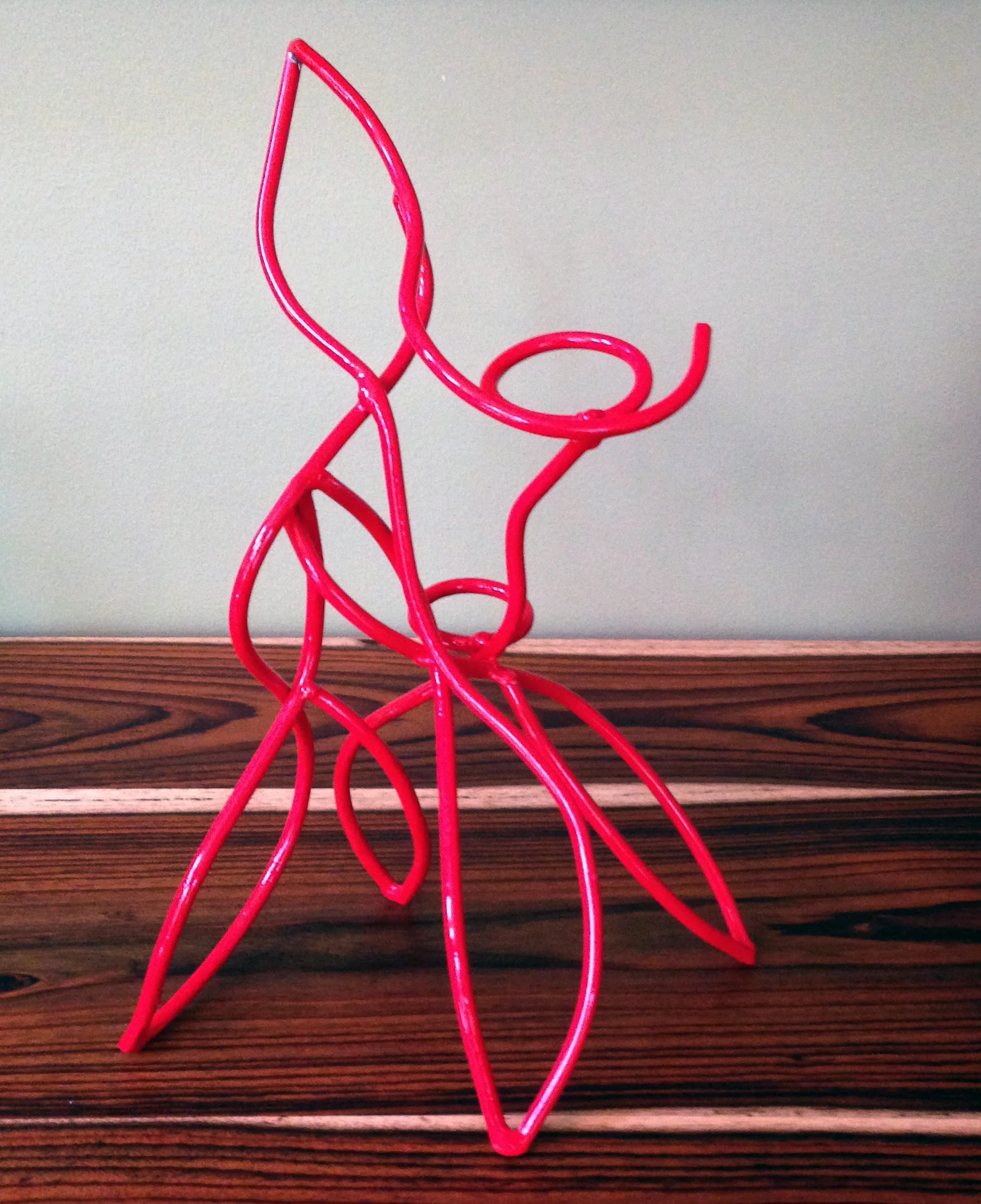 Red Vase