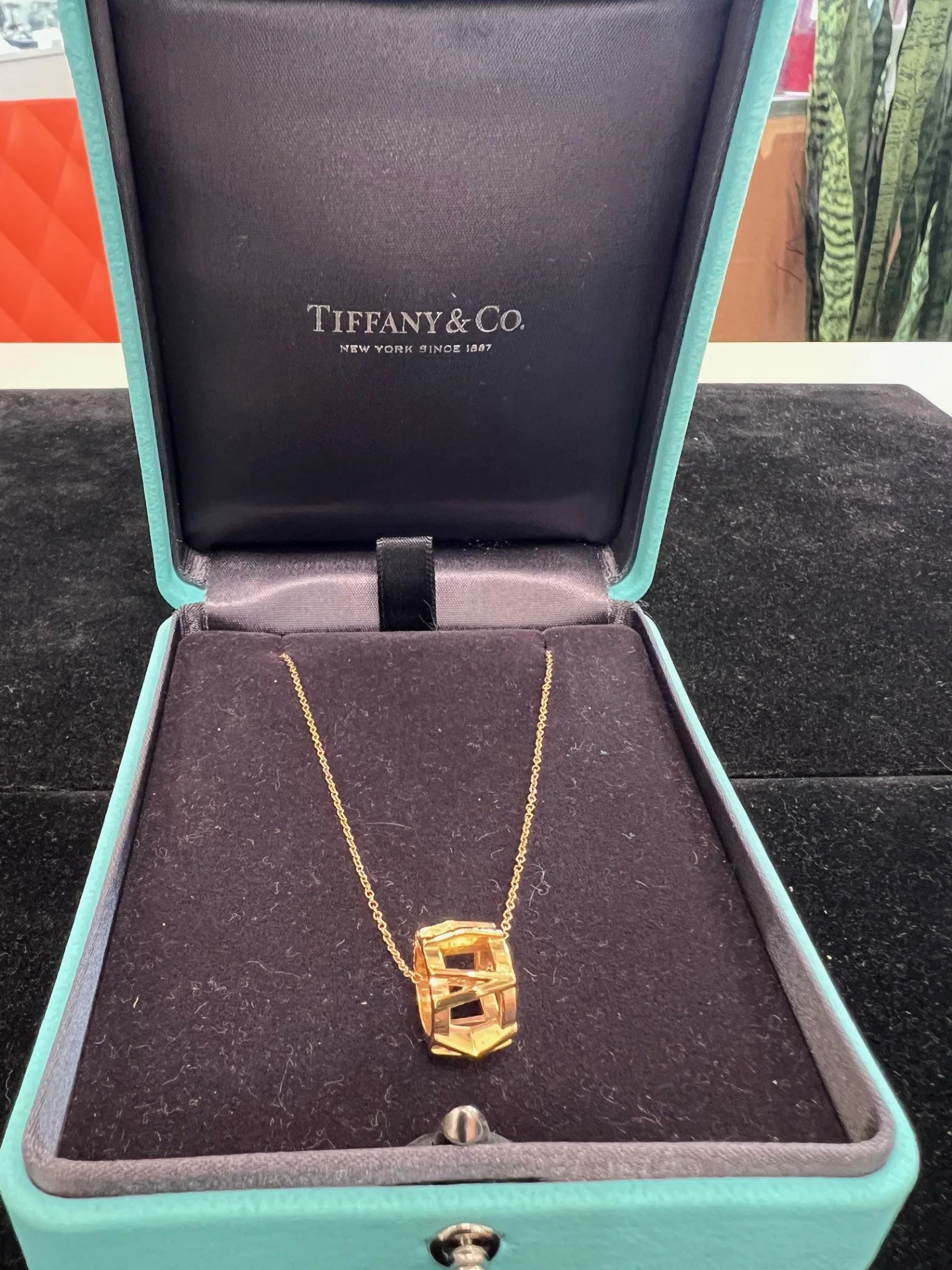 TIFFANY & Co. 18K ROSE GOLD ATLAS 16" NECKLACE