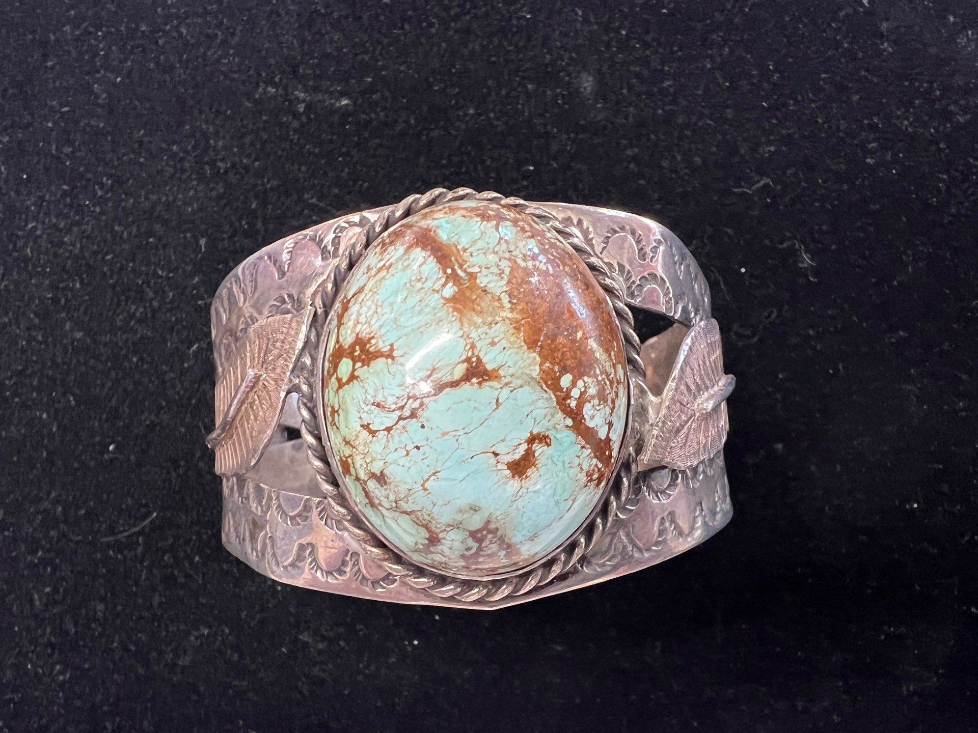 .925 LARGE TURQUOISE CUFF $895.00