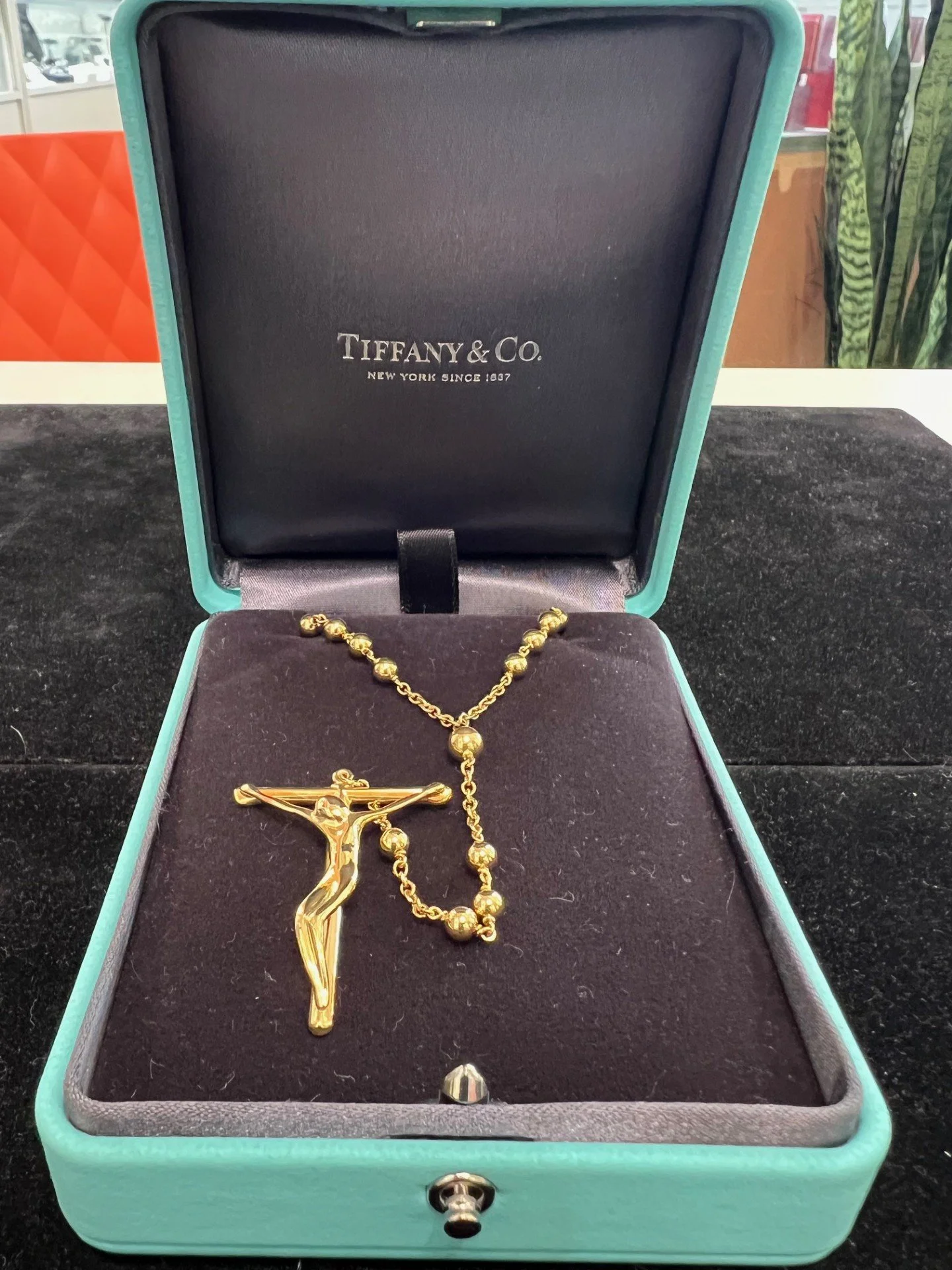 TIFFANY & Co. 14K ROSARY