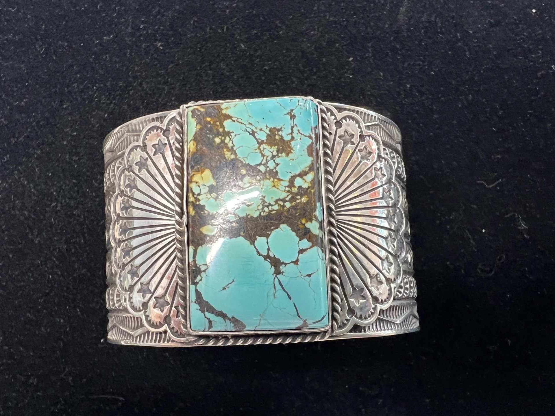 .925 LARGE TURQUOISE CUFF $1495.00